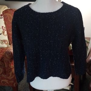 Navy blue sweater